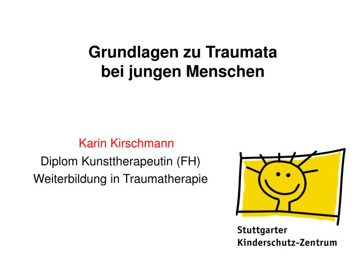 karin kirschmann diplom kunsttherapeutin fh weiterbildung in traumatherapie