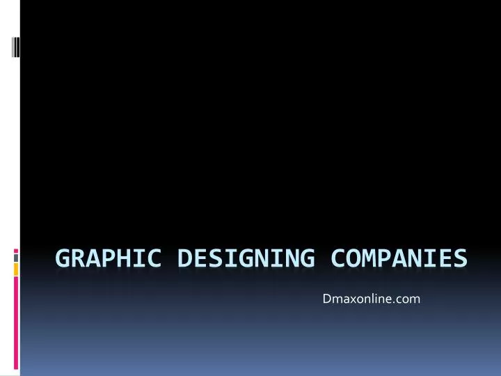 graphic designing companies