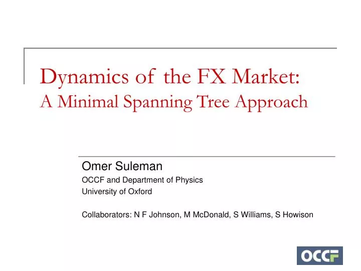 dynamics of the fx market a minimal spanning tree approach