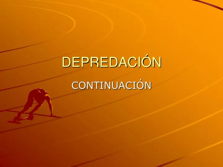 depredaci n