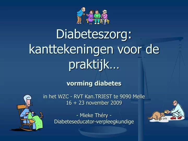 diabeteszorg kanttekeningen voor de praktijk