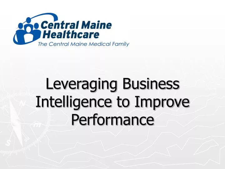 leveraging business intelligence to improve performance