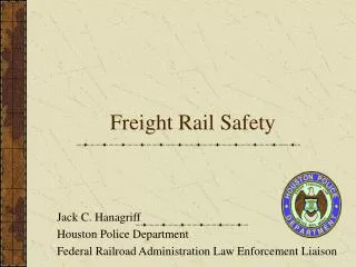 Freight Rail Safety
