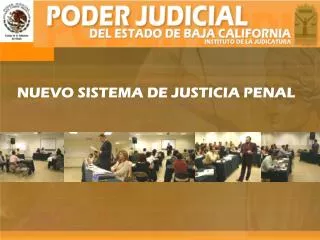 NUEVO SISTEMA DE JUSTICIA PENAL