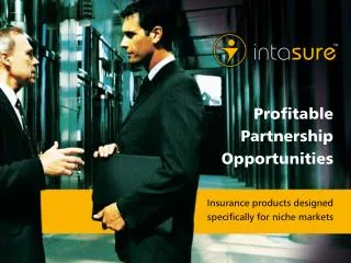 Insurance products designed specifically for niche markets