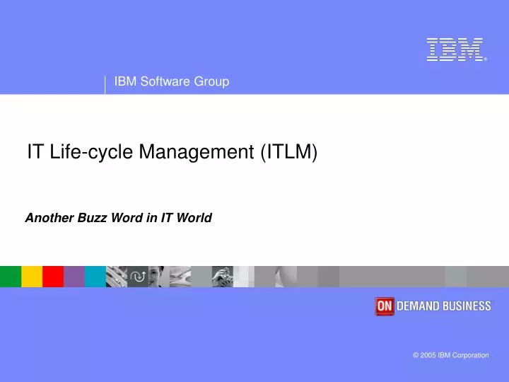 it life cycle management itlm