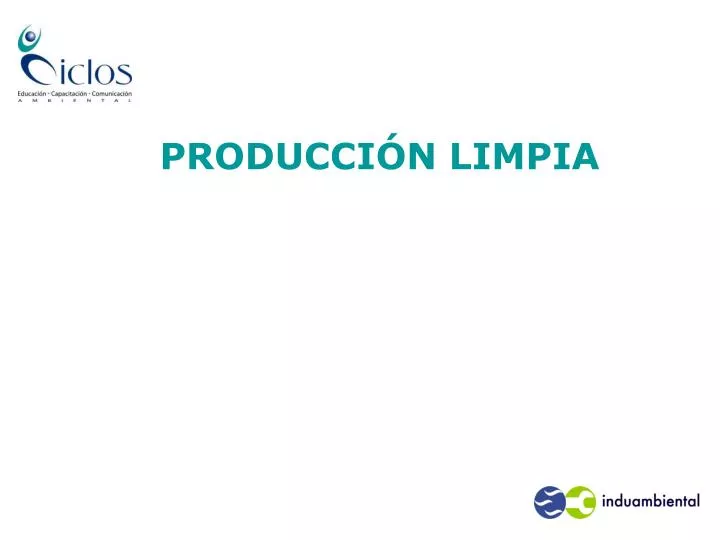 producci n limpia