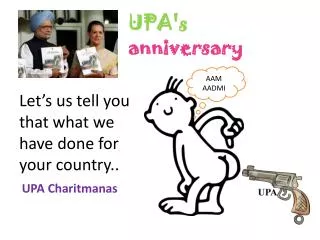 UPA Government - A Real Fact