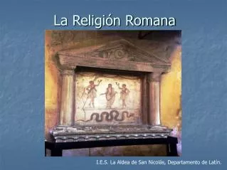 La Religión Romana