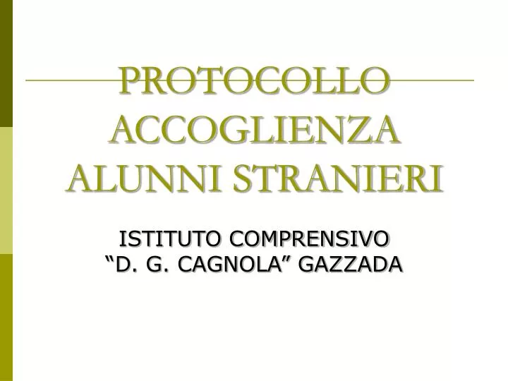 protocollo accoglienza alunni stranieri