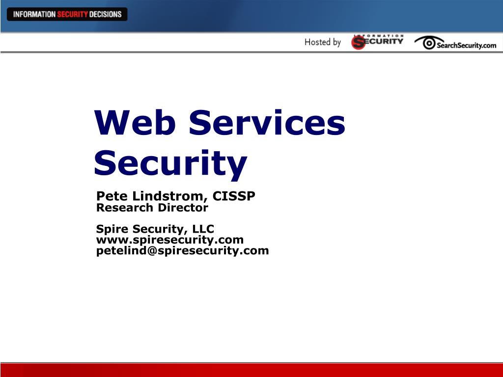 PPT - Web Services Security PowerPoint Presentation, free download - ID ...