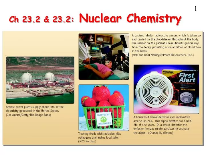 ch 23 2 23 2 nuclear chemistry