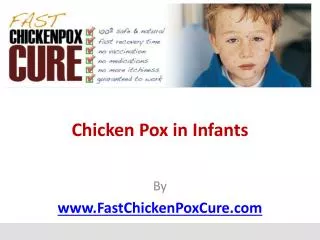 Chicken Pox in Infants