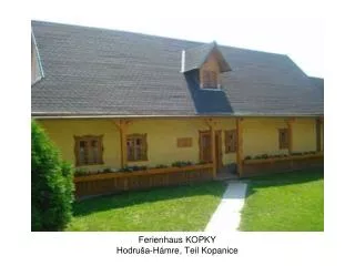 Ferienhaus KOPKY Hodruša-Hámre, Teil Kopanice