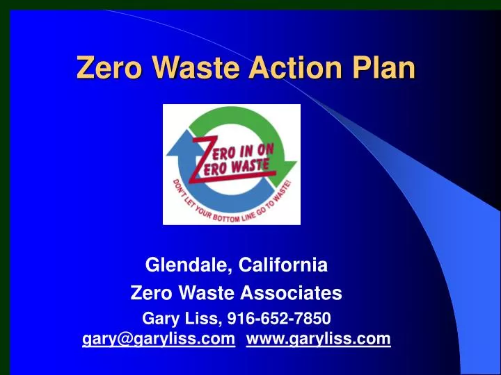 zero waste action plan