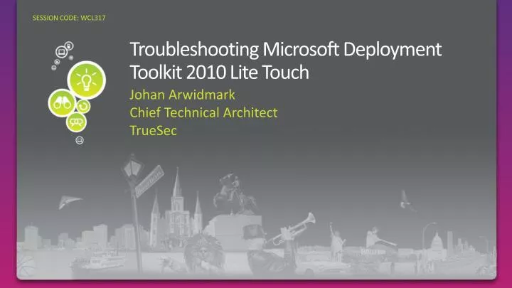 troubleshooting microsoft deployment toolkit 2010 lite touch