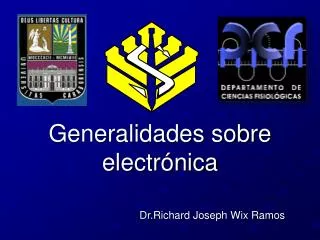 Generalidades sobre electrónica