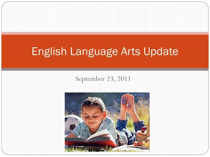 english language arts update