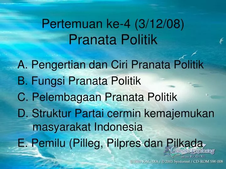 pertemuan ke 4 3 12 08 pranata politik