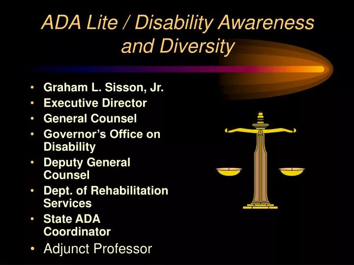 ada lite disability awareness and diversity