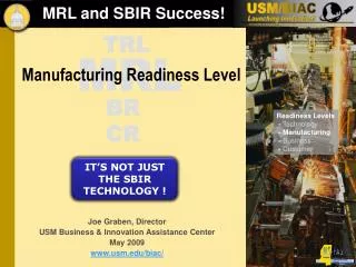 MRL and SBIR Success!