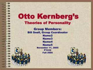 Otto Kernberg’s