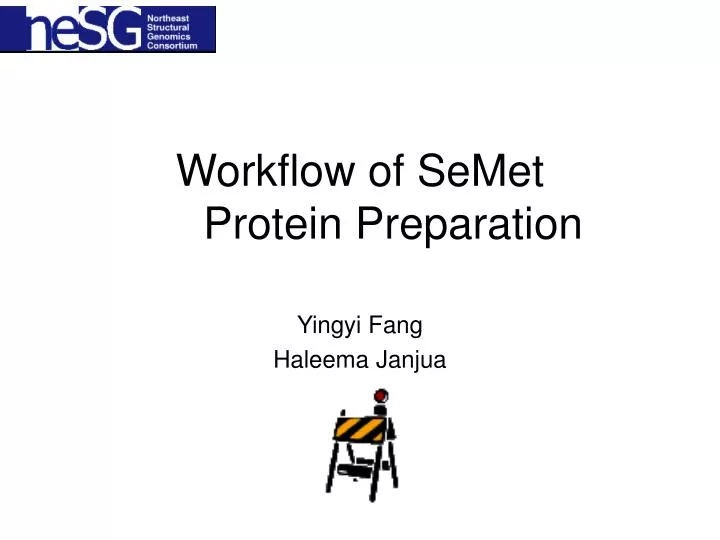 workflow of semet protein preparation