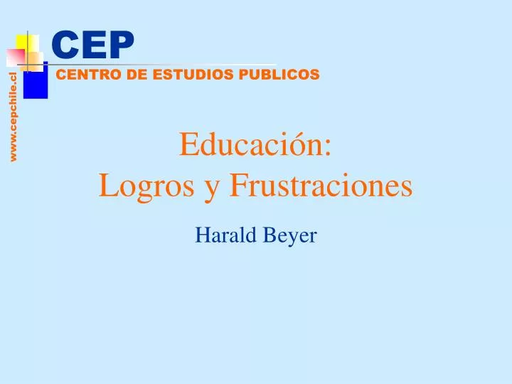 educaci n logros y frustraciones