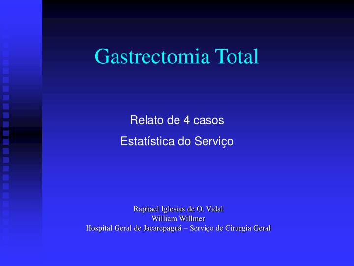 gastrectomia total