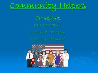 Community Helpers ED 417-01