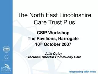 The North East Lincolnshire Care Trust Plus