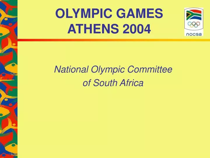 olympic games athens 2004