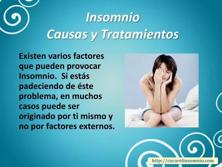 insomnio causas y tratamientos