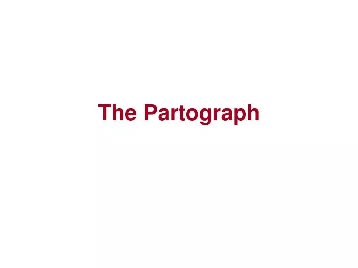 the partograph
