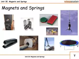 Unit 3E: Magnets and Springs