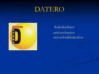 DATERO