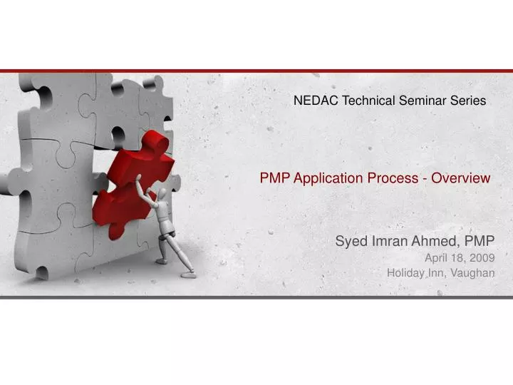 pmp application process overview