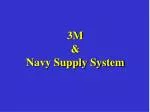 3M &amp; Navy Supply System - slide 1