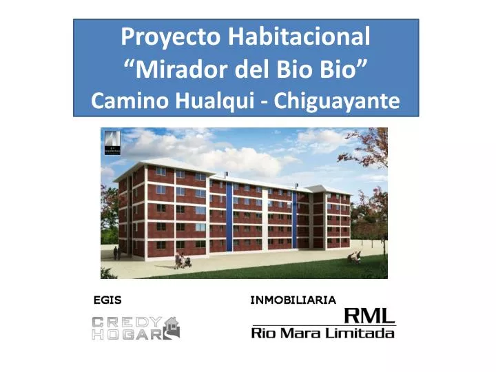 proyecto habitacional mirador del bio bio camino hualqui chiguayante