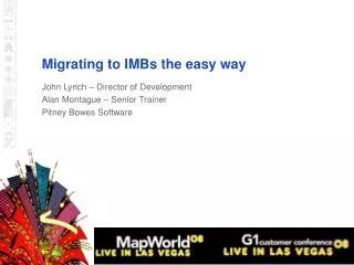 Migrating to IMBs the easy way