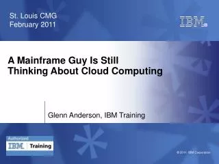A Mainframe Guy Is Still Thinking About Cloud Computing