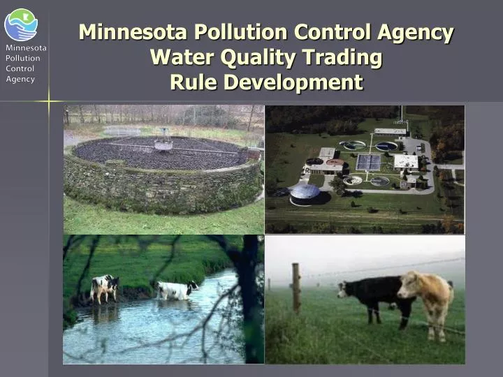 minnesota pollution control agency water quality trading rule development