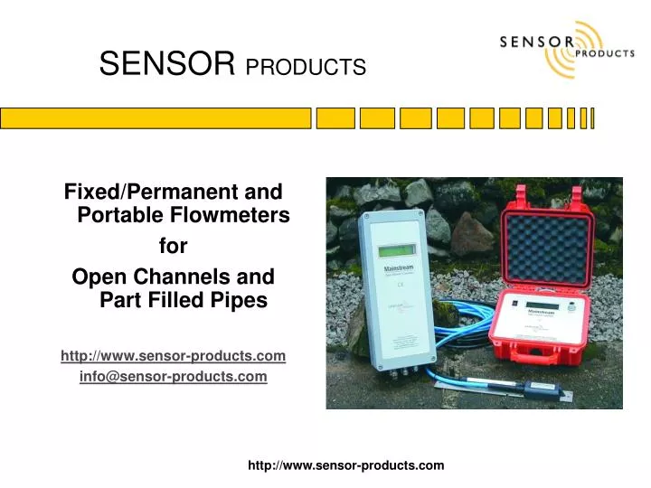 sensor products