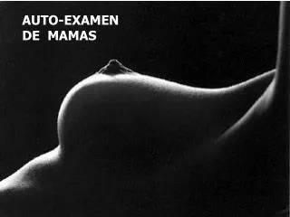 AUTO-EXAMEN DE MAMAS