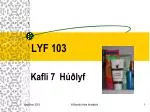 LYF 103 - slide 1