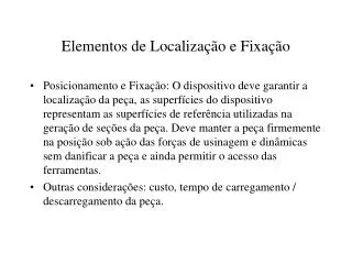 elementos de localiza o e fixa o
