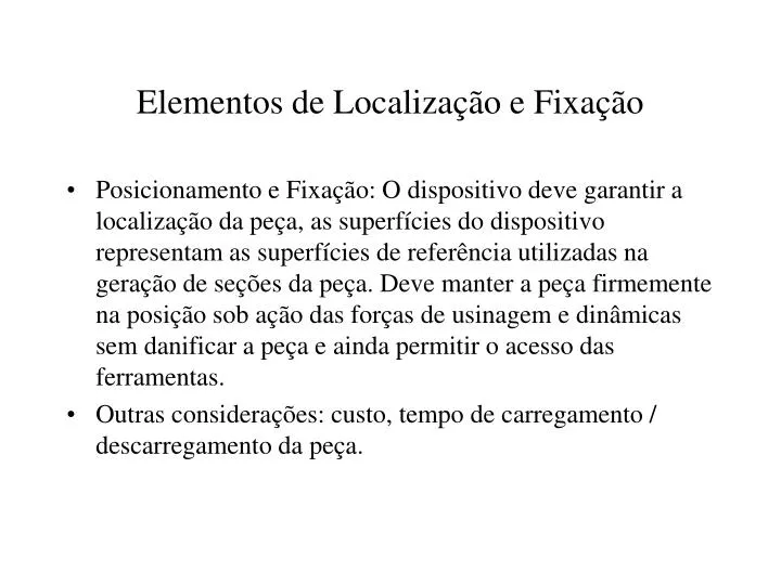 elementos de localiza o e fixa o