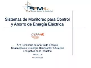 Sistemas de Monitoreo para Control y Ahorro de Energía Eléctrica