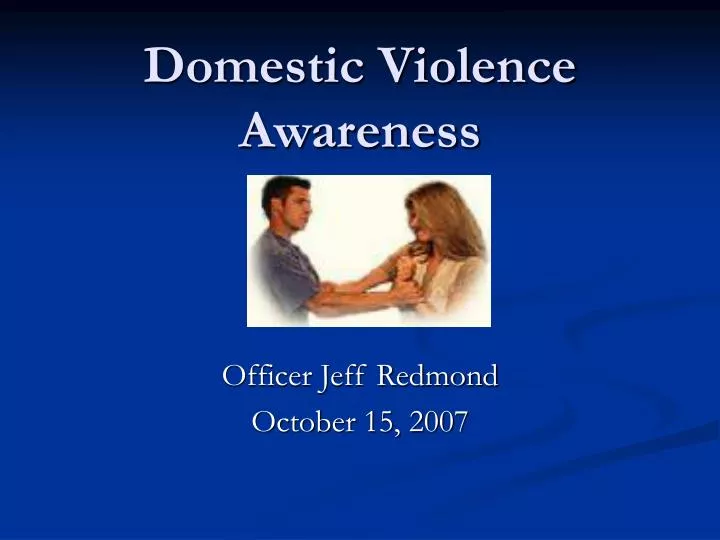 domestic violence awareness