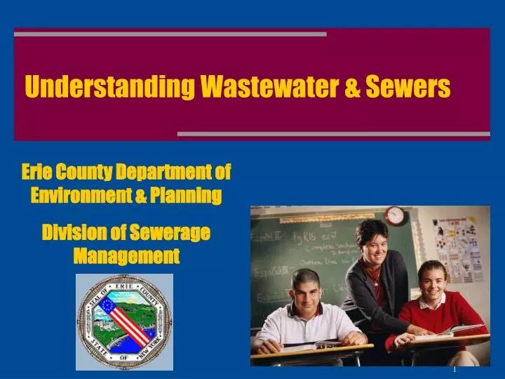 understanding wastewater sewers